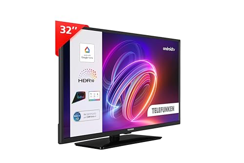 TELEFUNKEN Smart TV 32" HD Ready TE32553G54V4DAZ, TV LED 32 Pollici con Google Assistant Integrato, Compatibile con Google Home, Digitale DVB T2, Dolby Vision HDR10, Android TV, Dolby Audio : Amazon.it: Elettronica