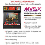UNICO MVSX Home Arcade, 50 giochi retro con licenza ufficiale SNK precaricati, Supporta due giocatori per giocare contemporaneamente : Amazon.it: Videogiochi