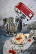 Kenwood KMX750RD KMIX Impastatrice Planetaria con Ciotola con manico in Acciaio da 5L, 3 Ganci di Miscelazione, Potenza 1000W, Personalizzabile con oltre 20 Accessori Acquistabili Separatamente, Rosso : Amazon.it: Casa e cucina
