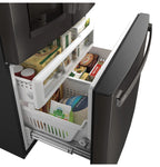 Frigorifero GE Appliances PFE28KBLTS da 36 pollici con porta alla francese, acciaio inossidabile nero