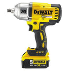 DeWalt DCF899P2 QW Trapano avvitatore a impulsi attacco 1/2" a batteria, 18V, 5.0 Ah, motore Brushless : Fai da te