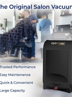 EyeVac Pro 2025 Aspirapolvere automatico Touchless con paletta – Ultra veloce e potente – Ideale per spazzare, peli di animali, cibo, sporco, cucina, aspirapolvere con cavo, senza sacco, sensori automatici, 1400 Watt (nero)
