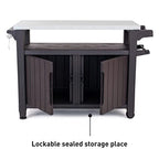 Keter Unity XL Barbecue, Graffite, 123.7x54x90 cm : Amazon.it: Giardino e giardinaggio