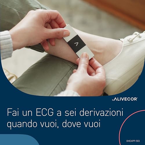 AliveCor KardiaMobile 6L ECG di livello medico | L’ECG Portatile a 6 Derivazioni | Rileva la Fibrillazione Atriale, Bradicardia e Tachicardia in Soli 30 Secondi | Distribuito da OMRON : Amazon.it: Commercio, Industria e Scienza