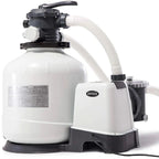 INTEX - Pompa filtro a sabbia Krystal Clear per piscine fuori terra 12000 litri/ora