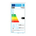 Beko FSE69300X - Cucina con Piano a Induzione Multifunzione 4 Fornelli e Forno Elettrico 60cm Inox