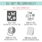 Sizzix Big Shot PRO, Macchina Manuale per Taglio e Rilievo con Accessori Standard e punteruolo, Formato A3 (33 cm), Acciaio Inossidabile, Bianco/Grigio, 31 x 51.5 x 70 cm : Casa e cucina