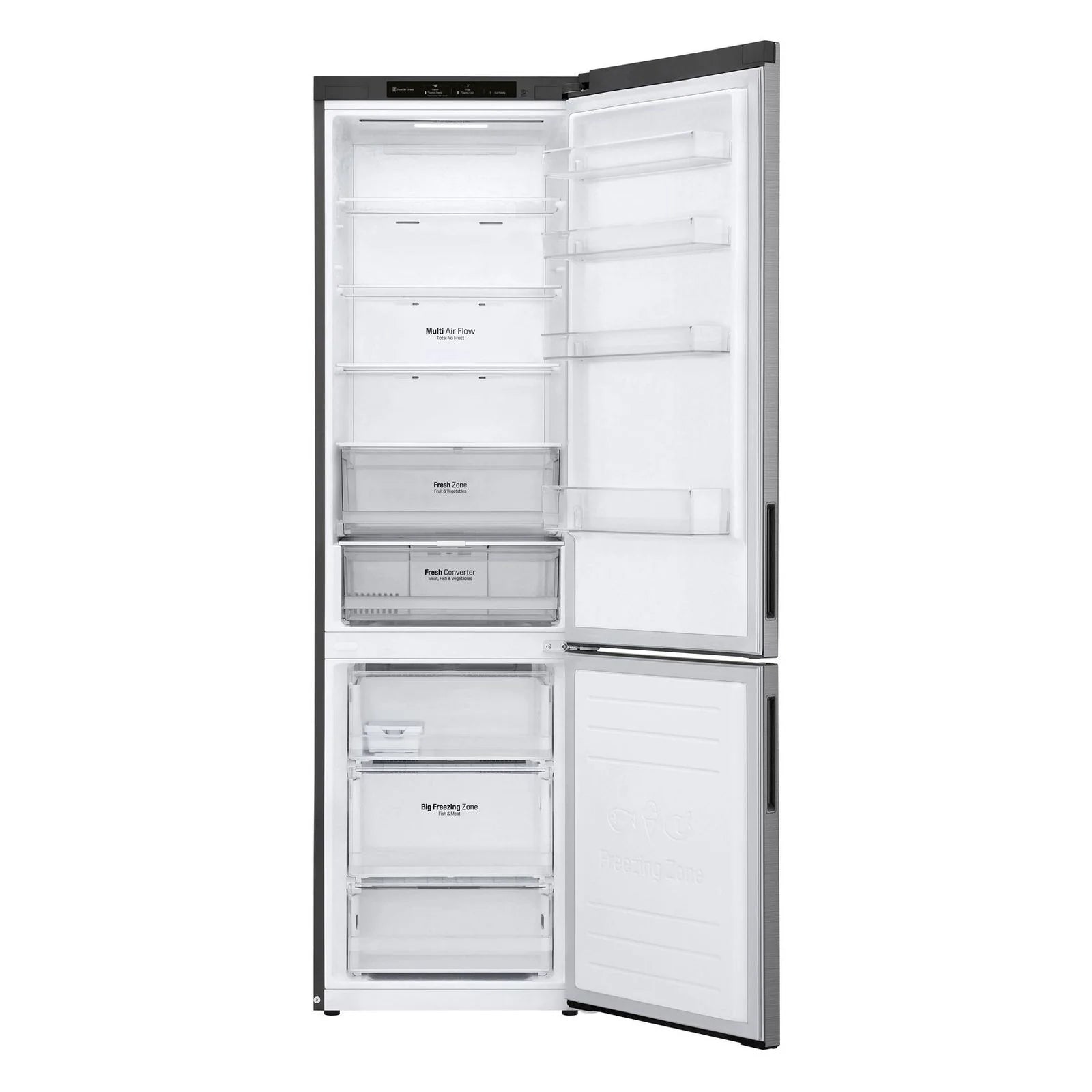 LG Combinazione frigorifero e congelatore GBP62PZNAC con Compressore Lineare Inverter