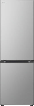LG GBV3100CPY Frigorifero Combinato, Classe C, Frigorifero No Frost, 344L, Porte piatte, Tecnologia Door & Linear Cooling, Cassetto Fresh Converter, Wine Rack, Compressore Smart Inverter, Argento