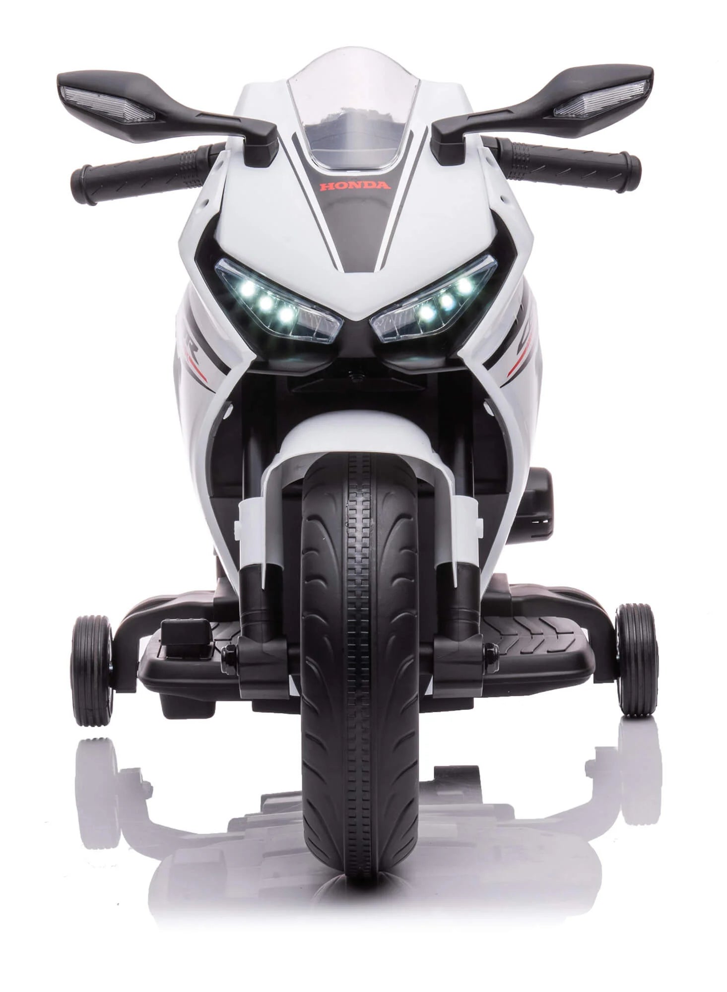 Moto Elettrica per Bambini 12V con Licenza Ufficiale Honda CBR 1000RR – Colore Bianco