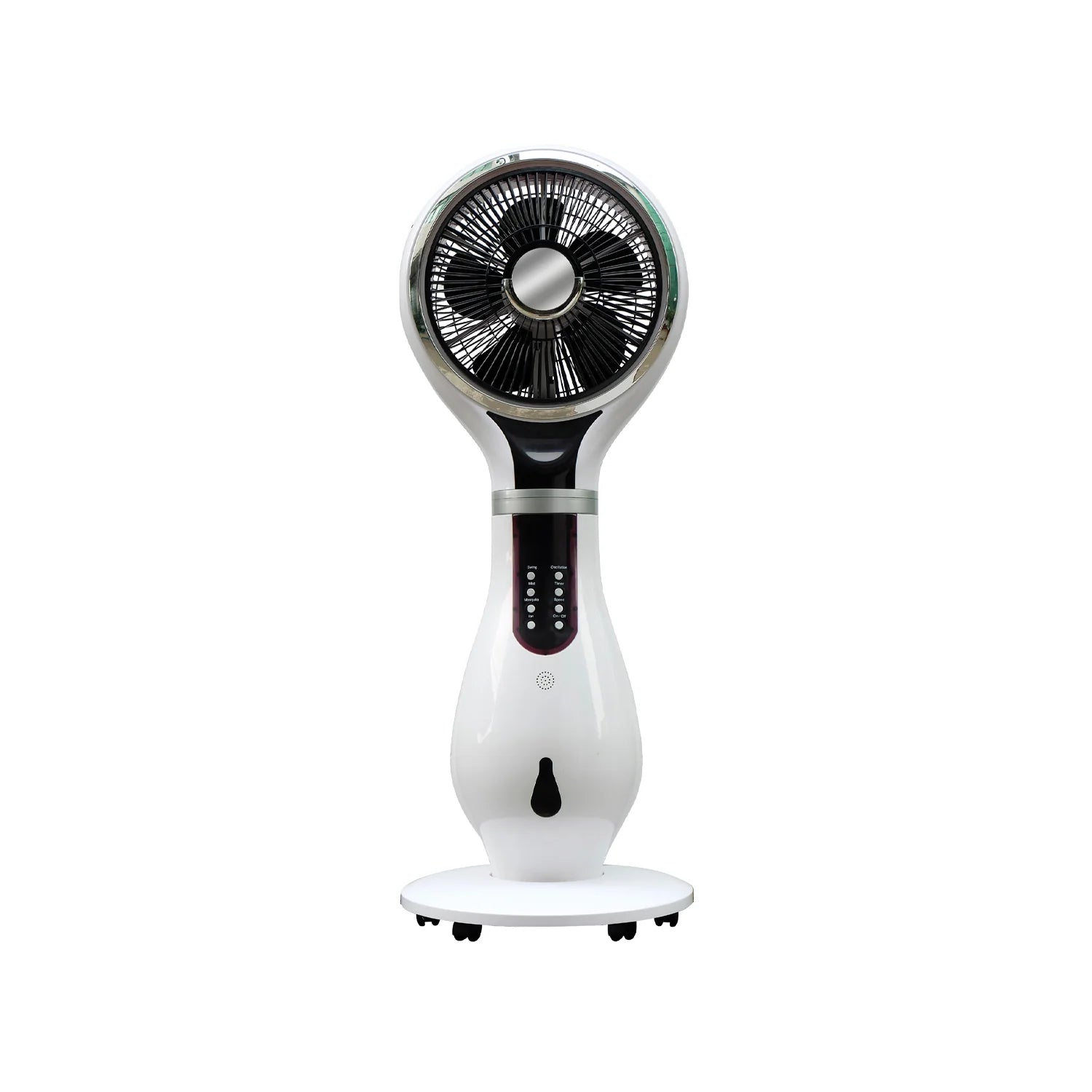 Ventilatore Nebulizzatore a Colonna con 3 velocità, Telecomando e Serbatoio 2,3L