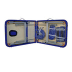 Lettino Massaggi Pieghevole in Alluminio – Portatile, Leggero, Altezza Regolabile, Schienale Reclinabile, 15 kg