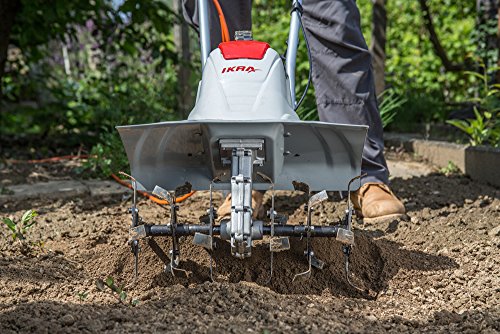 IKRA motozappa motocoltivatore elettrica FEM 1500, larghezza flessibile 17 45cm, incl. rincalzatore : Amazon.it: Giardino e giardinaggio