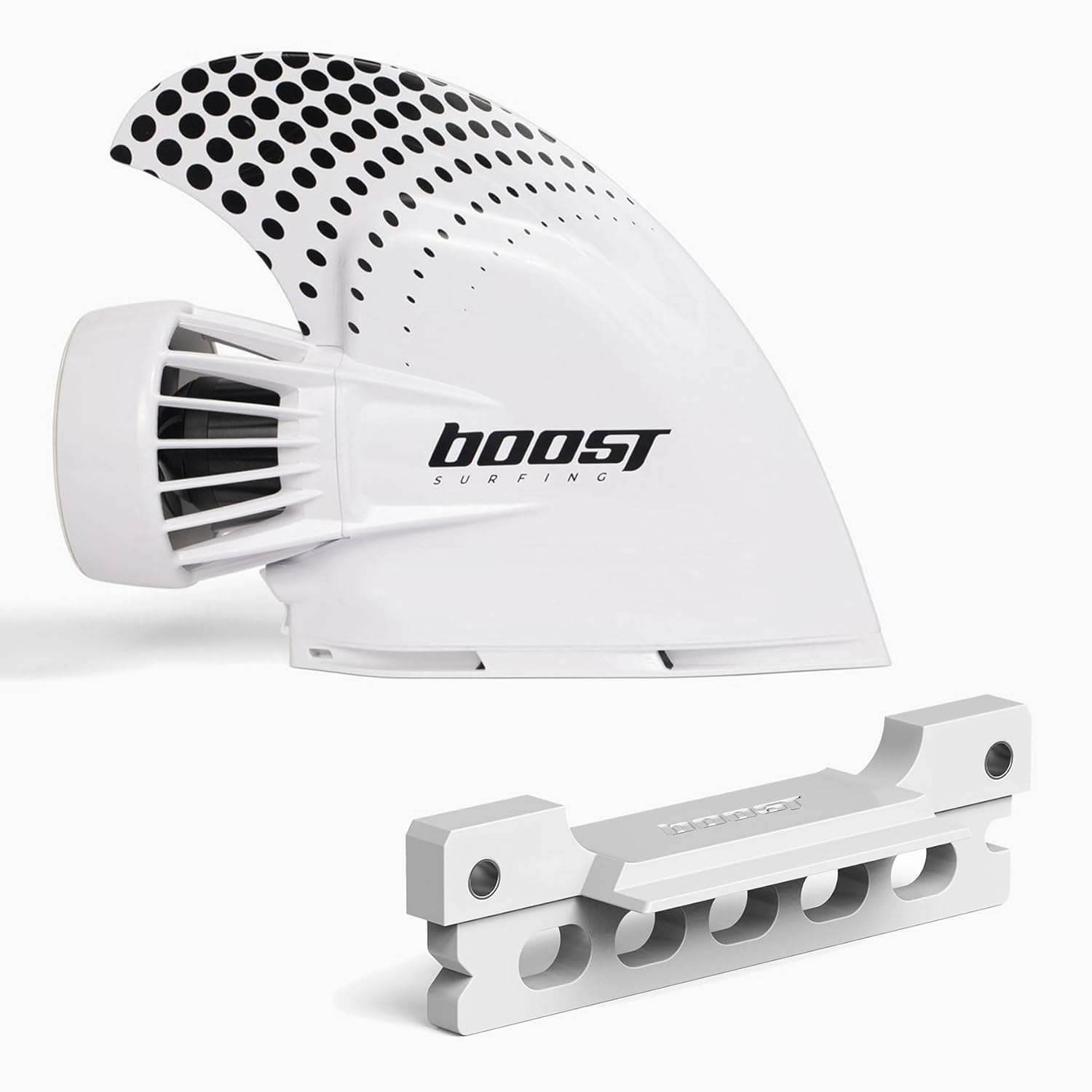 Pinna - Motore Elettrico per Tavole da Surf, SUP e Kayak. Pinna Elettrica Leggera, Compatta e Sorprendentemente Resistente con Telecomando. (Boost Fin)