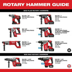 2025 Milwaukee 2717-22HD M18 FUEL 1-9/16" SDS - Max Martello Foratrice Kit con 2 Batterie
