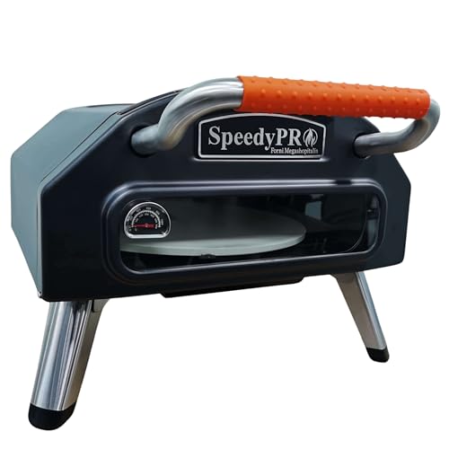 Forno per Pizza a Gas in Acciaio Pietra Rotante Automatica 500 gradi SpeedyPRO Forno da Esterno Portatile : Amazon.it: Giardino e giardinaggio