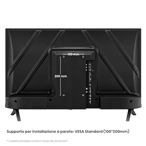 Hisense 32" HD 32E43KT, Smart TV VIDAA U6, Game Mode, Controlli vocali Alexa, Tuner DVB T2/S2 HEVC 10, lativù : Amazon.it: Elettronica