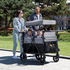 Jeep Wrangler Deluxe 4 posti passeggino Wagon di Delta Children