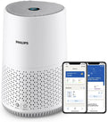 Philips 600 Series Air Purifier, Smart Sensor, Ideal for Allergies, HEPA Filter Removes 99.97% of Pollutants, Covers up to 44 m², App Control, White (AC0651/10)