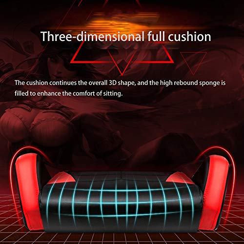 MOooy Sedia Girevole Sedia da Gioco, Massaggio Supporto Lombare Ergonomia Sedia da Ufficio sollevabile con poggiapiedi Sedia da Corsa per dormitorio Studentesco (Colore : Nero) Dignitoso (Blu) : Amazon.it: Casa e cucina