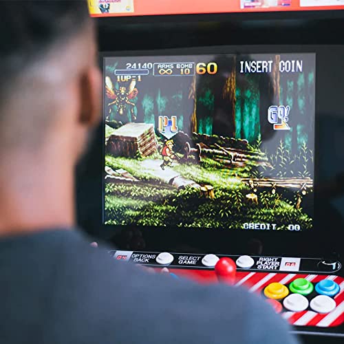 UNICO MVSX Home Arcade, 50 giochi retro con licenza ufficiale SNK precaricati, Supporta due giocatori per giocare contemporaneamente : Amazon.it: Videogiochi