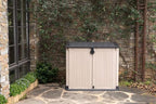 Keter Porta Attrezzi da Esterno Store It Out Midi, Ideale per il Giardino, Beige/Marrone, 132x71,5x113,5H cm, 880 L : Amazon.it: Giardino e giardinaggio