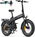 ENGWE EP-2 3.0 BOOST Bicicletta Elettrica Pieghevole, Batteria 48V 13.5Ah, Autonomia Fino a 120km, Coppia 75Nm, Freni Idraulici, Pneumatici 20"x4.0", Cambio 7 Marce, Connessione App