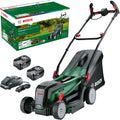 Bosch Tagliaerba/Tosaerba a batteria UniversalRotak 2x18V-37-550 (fino a 500 m2 con 2 batterie da 4.0 Ah; 18 Volt System; larghezza di taglio: 37 cm; 2 batterie da 18 V 4.0 Ah e caricabatteria)