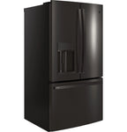 Frigorifero GE Appliances PFE28KBLTS da 36 pollici con porta alla francese, acciaio inossidabile nero