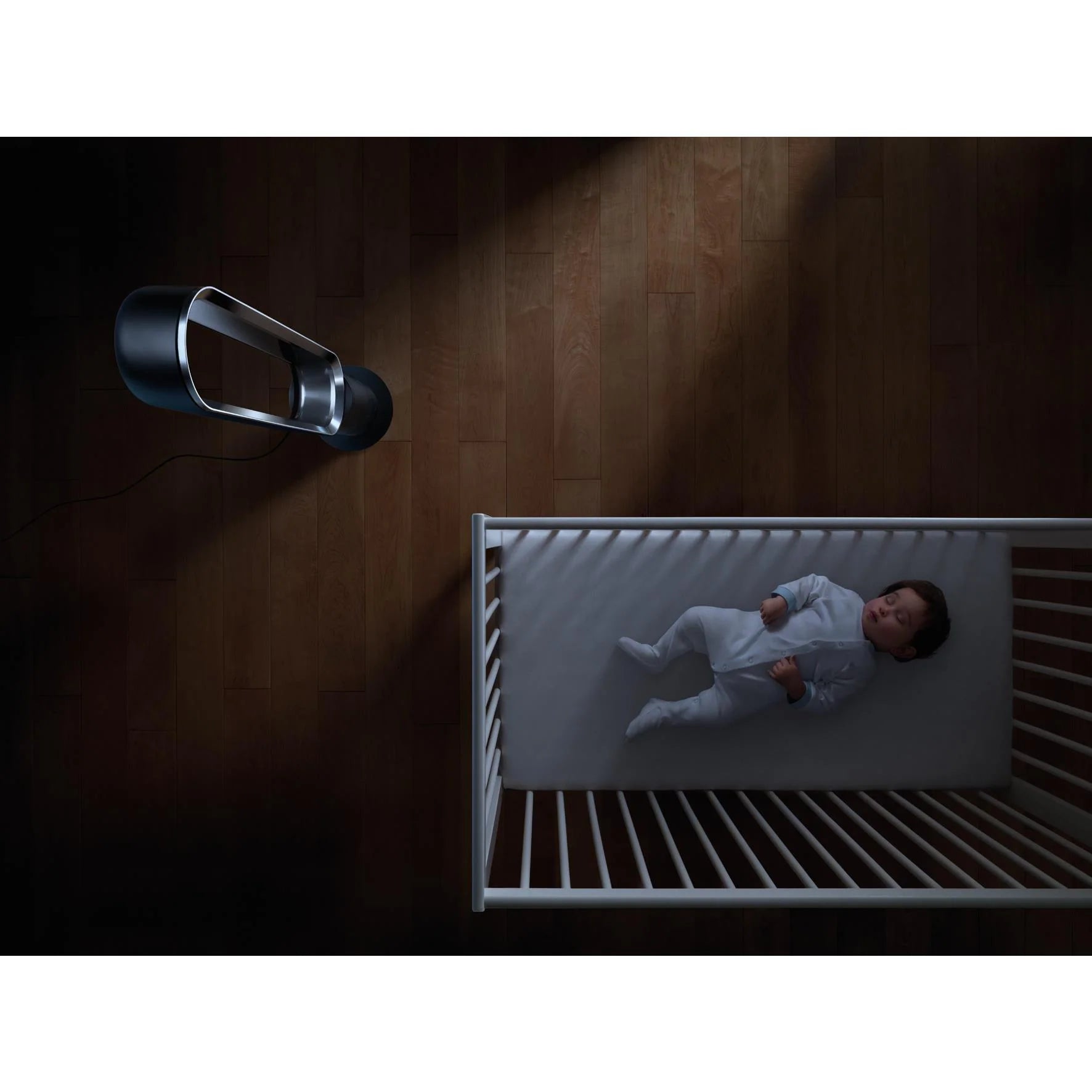 Dyson AM07 Cool™ Ventilatore a Torre Senza Pale (Bianco/Argento)