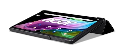 Acer Iconia P10 11 K74G, Tablet Touch 10.4" Display 2K WUXGA (MediaTek M8183C, 8 Core, 4 GB di Ram, 128 GB eMMC, Android 12, Wi FI, Bluetooth)   Nero Metallizzato : Informatica