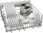 SMS8ECI02E Series 8, Freestanding Smart Dishwasher, 14 Places, Customisable Baskets, EcoSilence Drive Motor, Intensive Wash, Steel, 60 cm