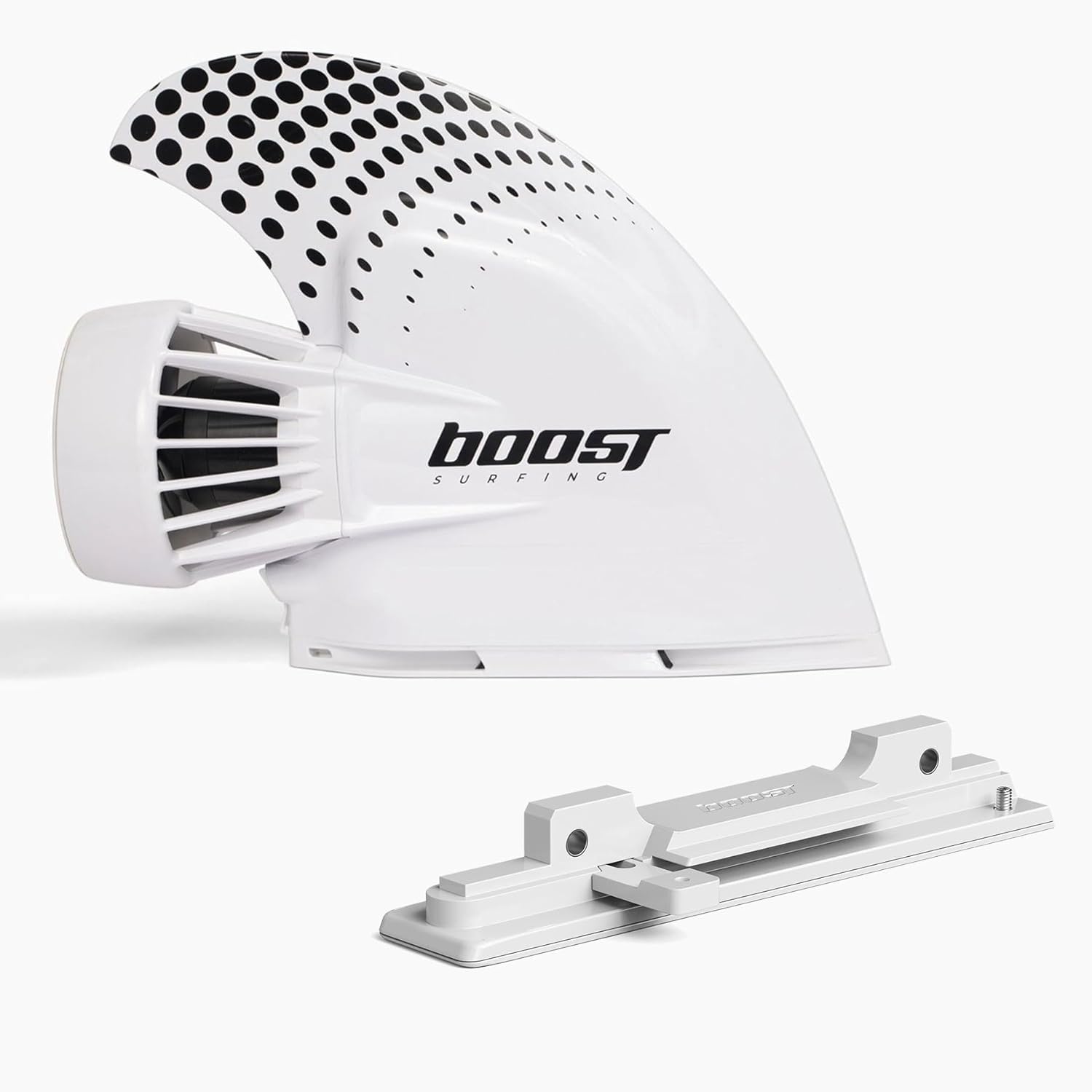 Pinna - Motore Elettrico per Tavole da Surf, SUP e Kayak. Pinna Elettrica Leggera, Compatta e Sorprendentemente Resistente con Telecomando. (Boost Fin)