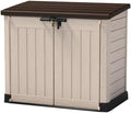 Keter Porta Attrezzi Store It Out Max Beige/Marrone In Resina Cm 145X82X125