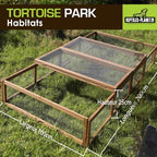 Reptiles Planet Recinzione per esterni del parco delle tartarughe, 200 x 100 x 25 cm : Amazon.it: Prodotti per animali domestici