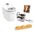 Moulinex OW6101 Home Bread Baguette Macchina del Pane, 1650 W, 1.5 kg, 16 Programmi Automatici, 3 Velocità, Schermo LCD, Macchina per Pane, Pizza, Pasta, Dolci, Marmellate, Ricettario Incluso : Amazon.it: Casa e cucina