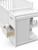 Culla trasformabile 5 in 1 Graco Hadley con fasciatoio e cassetto