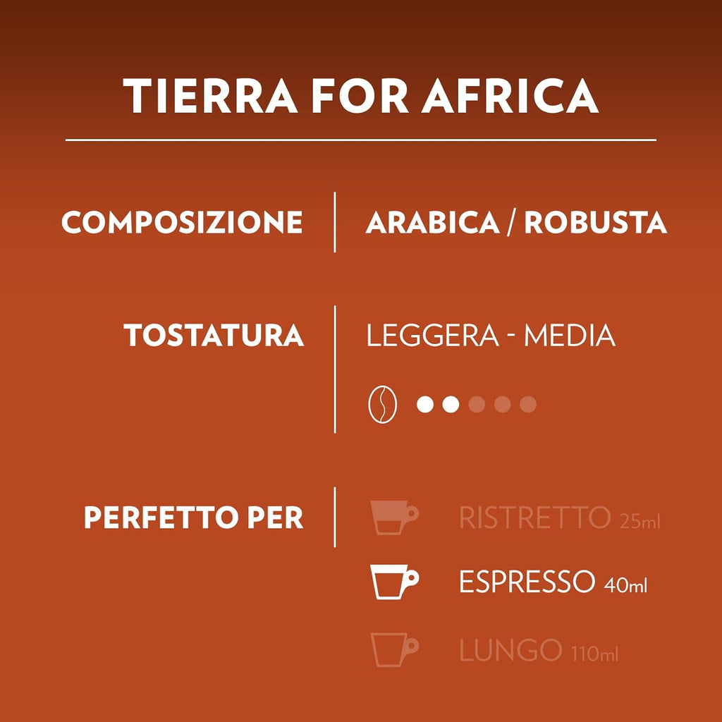 Lavazza, A Modo Mio Macchina per Caffè Tiny Eco Verde con 64 Capsule ¡Tierra! Assortite, Macchina per Espresso in Plastica Riciclata, 1450 W, 220-240 V, 50/60 Hz, 0.6 Litri