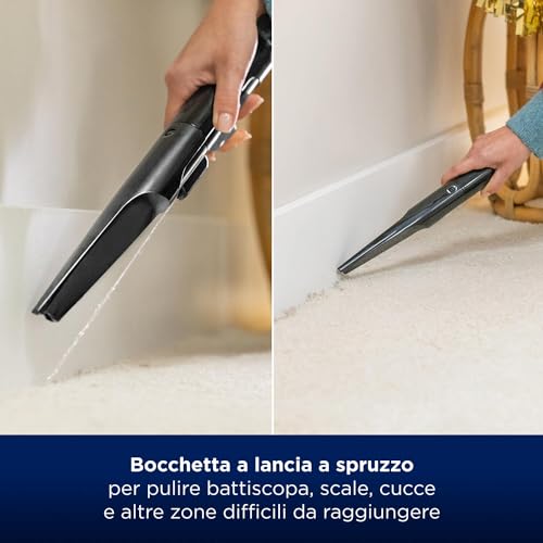 BISSELL® PowerWash Pet | Lava moquette | Rimuove lo sporco e gli allergeni del pelo degli animali domestici | Aspirazione 600 W | Leggero | Tecnologia a due serbatoi | Con cavo | 3878N : Amazon.it: Casa e cucina