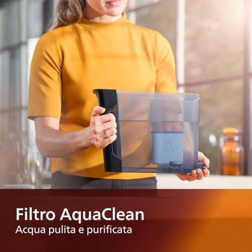 Philips 2200 Series Macchina da Caffè Automatica   Montalatte Classico, Display Touch Intuitivo, Nero Opaco (EP2220/10) : Amazon.it: Casa e cucina