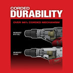 2025 Milwaukee 2717-22HD M18 FUEL 1-9/16" SDS - Max Martello Foratrice Kit con 2 Batterie