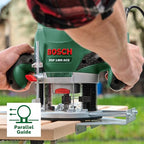 Bosch Fresatrice verticale POF 1400 ACE, 3 pinze di serraggio, fresa, guida parallela, adattatore di aspirazione, valigetta, potenza 1400 Watt : Amazon.it: Fai da te