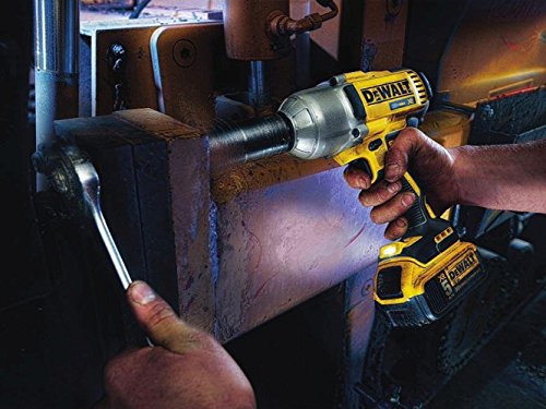 DeWalt DCF899P2 QW Trapano avvitatore a impulsi attacco 1/2" a batteria, 18V, 5.0 Ah, motore Brushless : Fai da te