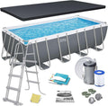Bestway 56670-7 Set piscina fuori terra Steel Pro Max da 488x244x122 cm