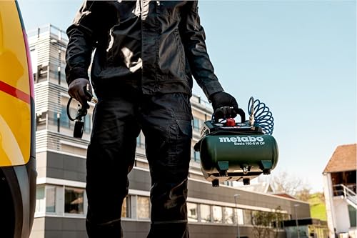 Metabo Compressore Basic 160 – 6 W of (Caldaia 6 l), Pressione 8 Bar, Max. velocità di Rotazione 3500/min : Amazon.it: Fai da te