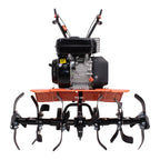 Tukang 212 - Motocoltivatore per Orto a Scoppio a Benzina 4 tempi 6.1HP Motore 212cc con 6 Frese Ø40 cm