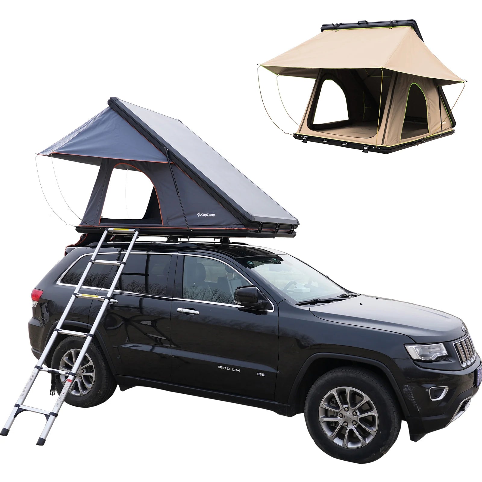 2025 KingCamp Northway – Tenda da tetto automatica moderna e di lusso per 2 persone con meccanismo idraulico