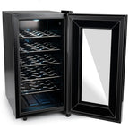 Cantina per Vino Refrigerante Cantinetta Frigo 18 Bottiglie 52 Lt 70W 34.5x49 h66.5cm