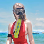 Bombola per immersioni subacquee, mini bombola da 0,5 l a pressione costante, bombole con valvola di intercettazione, capacità di immersione subacquea di 5-10 minuti, mini bombole portatili, bombole per immersioni subacquee con pompa