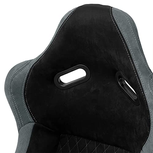 Sedile Sportivo 'LV'   Nero/Grigio   Schienale Fisso in Poliestere   incl. Slitte : Amazon.it: Sport e tempo libero
